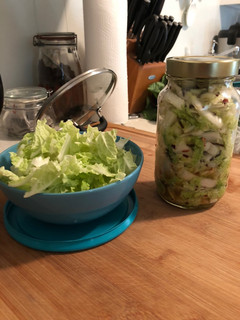 A picture of Japanese Pickled Cabbage.