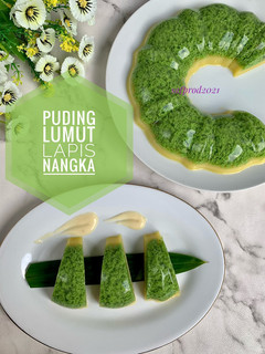Foto resep Puding Lumut Lapis Nangka