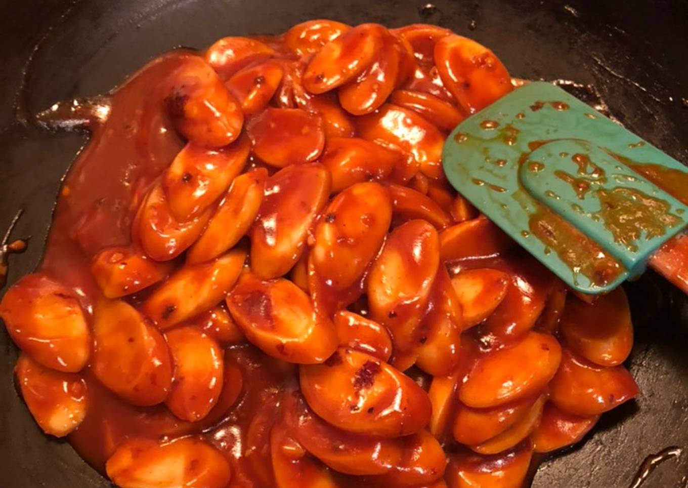 Rice cake with Gochujang paste