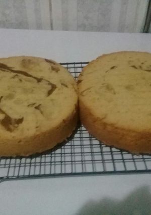 A picture of Vanilla-chocolate Marble cake.