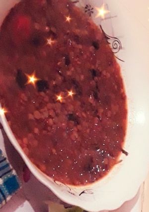صورة لوصفة عدس هذا مايليق في هذا البرد 😋👌