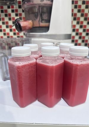 Foto resep Juice Strawberry Nanas Lemon
