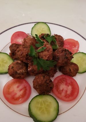 A picture of Fish balls.