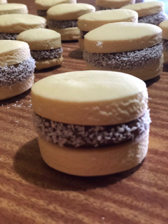 Una foto de Alfajores de maicena