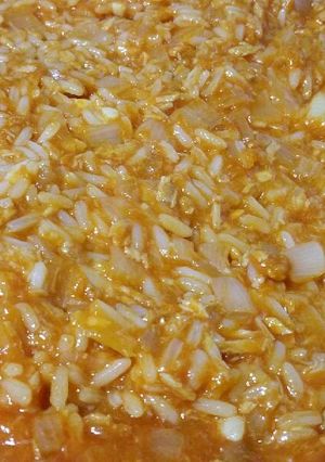 Foto principal de Arroz con atún y tomate frito