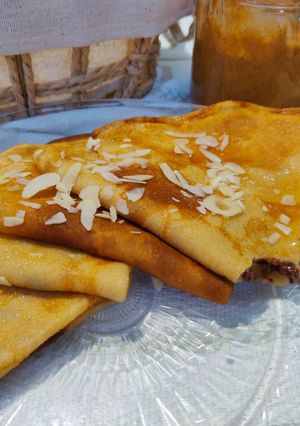 A picture of Eggless Crêpes: A Delicious Alternative.