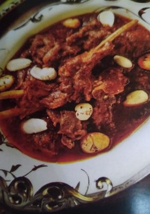 A picture of Moton shahi qurma.
