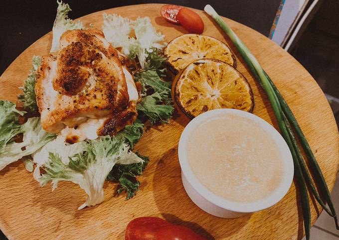 Куриная грудка в апельсиновом соусе