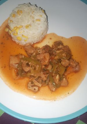 Una foto de Tripa de res guisada