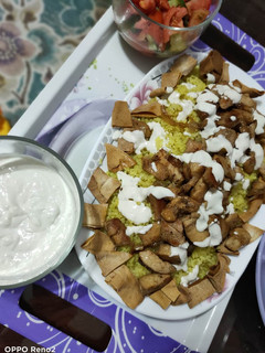 صورة لوصفة فته شاورما فراخ