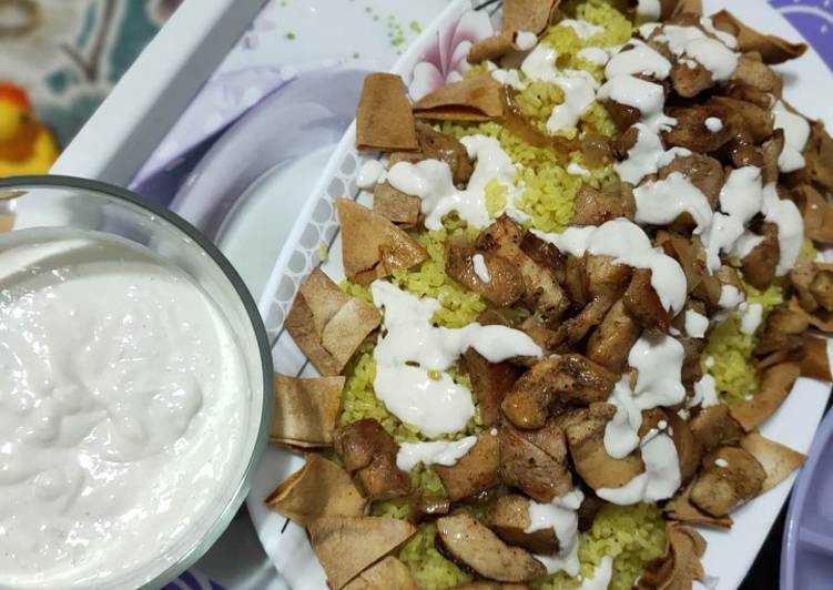 فته شاورما فراخ