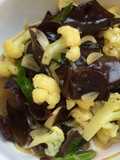 Tumis Jamur Kuping Dan Kembang Kol