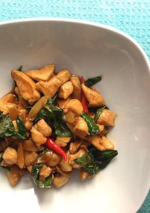 Foto resep Basil Chicken