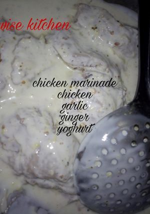 A picture of Marinaded Chicken.