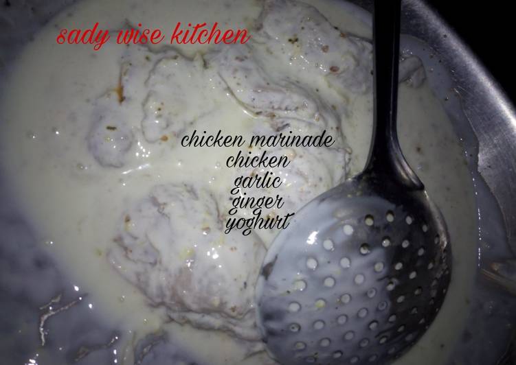 Recipe of Marinaded Chicken in 14 Minutes for Family