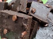 A picture of black bean brownie