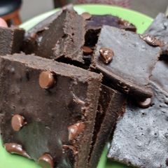A picture of Healthy Black Bean Brownies.