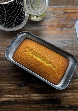Una foto de 🍊Budín de naranja fácil🍊
