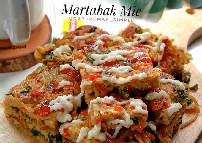 Martabak mie sayur