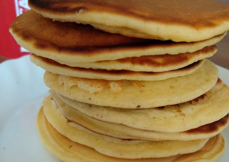 Panquecas com sabor a ananás