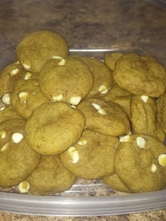 A picture of Pumpkin Chip Cookies.