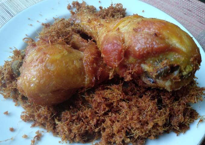 Ayam goreng padang bumbu lengkuas