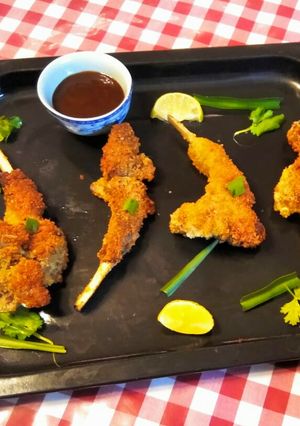 A picture of Fried Mutton Chops.