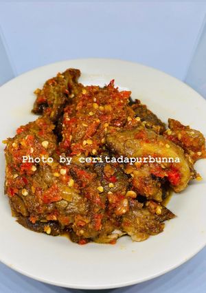 Foto resep Dendeng basah balado