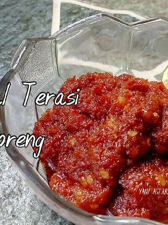 Langkah Gampang Membuat Resep Sambal terasi goreng yang Enak Banget Anti Ribet, Sempurna