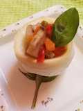 Escabeche de verduras y hongos shiitake