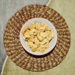 A picture of Tahu Saus Telur Asin.