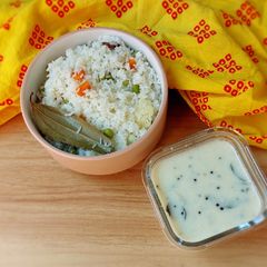 A picture of Vegatable Pulao.