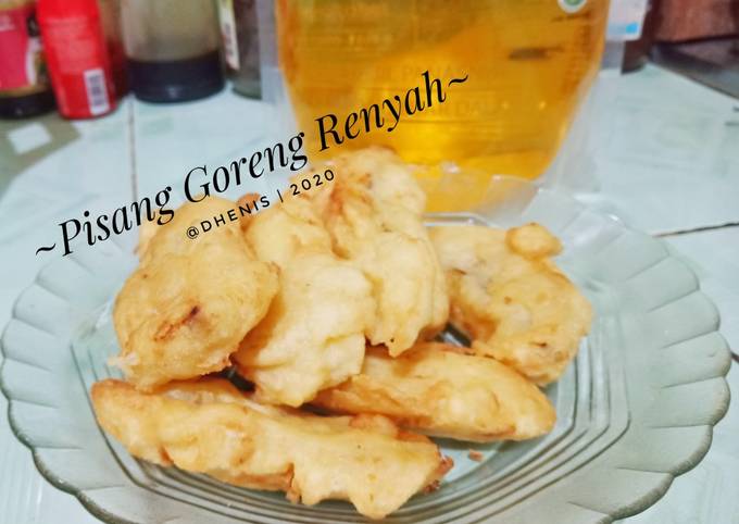 Resep Pisang Goreng Renyah Oleh Dhenisaya - Cookpad