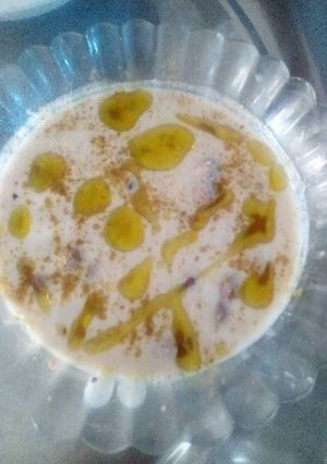 صورة لوصفة فول متبل باللبن
