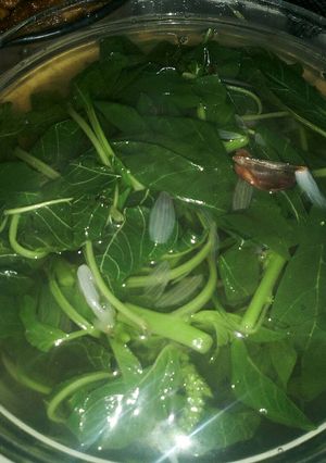 Foto resep Sayur bayam