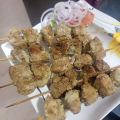 A picture of Chicken malai boti (at tawa).