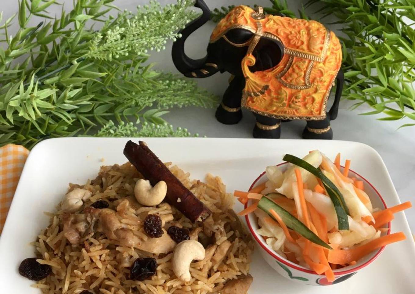 Nasi Biryani Ayam Simpel