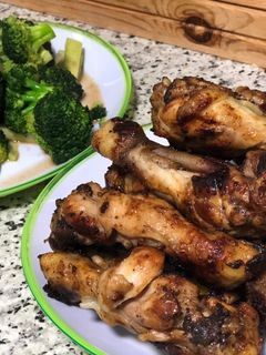 Hình của món Gà chiên nước táo.