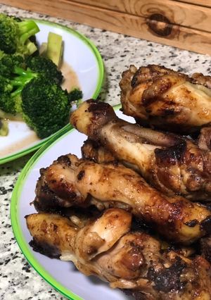 Hình của món Gà chiên nước táo.