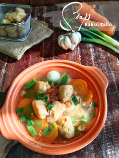Foto resep Sup Bakso Tahu