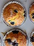Muffins de Laranja e Mirtilo