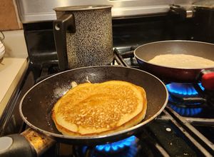 Una foto de Los panqueques más deliciosos que hizo mi mami