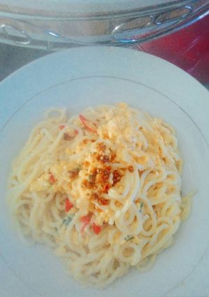 Foto resep Spaghetti carbonara Indonesia