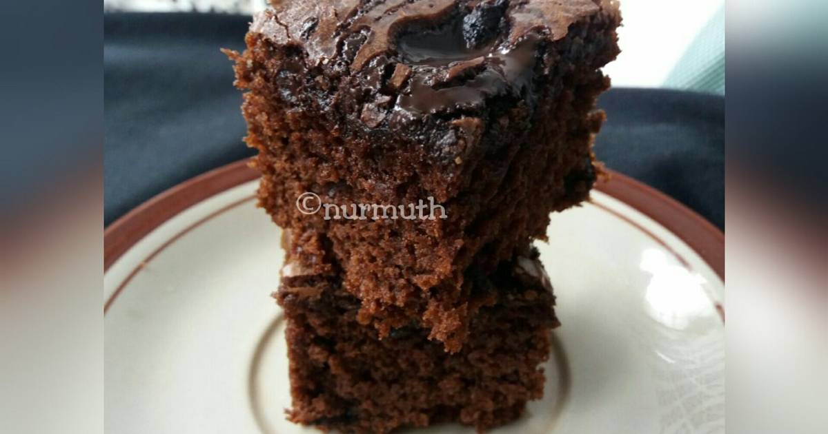 Resep Brownies Nyoklat oleh Nur Muthi'ah - Cookpad
