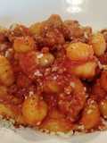 Chicchi di Patate con Tritato Misto e Tritato di Cinghiale