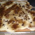 Postre de vainillas y flan tipo tiramisú