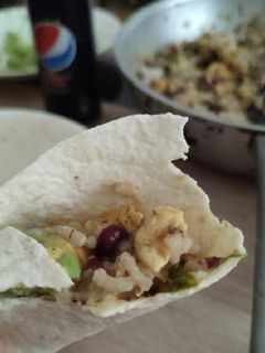 Una foto de Burrito de pollo
