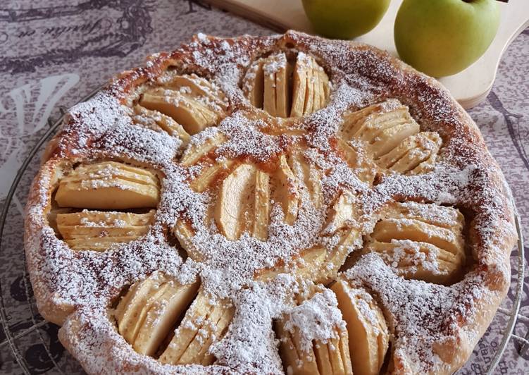 Ricetta Torta Di Mele Con Pasta Sfoglia Di Ricette Homemade Di Micky Cookpad