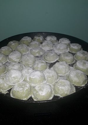 Una foto de Sorrentinos de espinaca