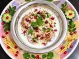 फरियाली पेटिस विथ दही चटनी